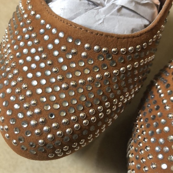 RHINESTONE ,Crystals,gravity ,heels ,heelles vegan suede platform ankles straps - Picture 4 of 8